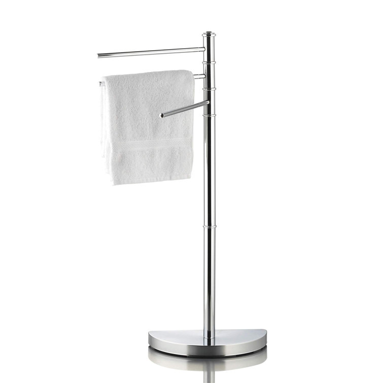 Rebrilliant Shively Free Standing Towel Stand Wayfair.co.uk